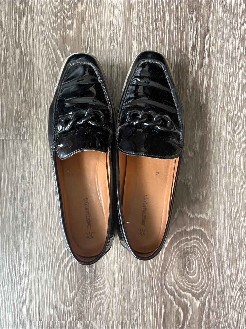 Black Patent Leather Women’s Loafers